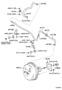 Diagram BRAKE BOOSTER & VACUUM TUBE for your 2005 TOYOTA