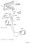 BRAKE PEDAL & BRACKET Diagram