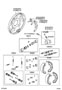 Diagram REAR DRUM BRAKE WHEEL CYLINDER & BACKING PLATE for your TOYOTA