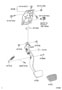 BRAKE PEDAL & BRACKET Diagram