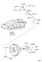 Diagram BRAKE BOOSTER & VACUUM TUBE for your TOYOTA RAV 4 LE