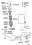 Diagram FRONT SPRING & SHOCK ABSORBER for your 2009 TOYOTA CAMRY XLE