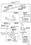 Diagram FRONT AXLE ARM & STEERING KNUCKLE for your TOYOTA