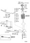 Diagram FRONT SPRING & SHOCK ABSORBER for your 2006 TOYOTA LAND CRUISER