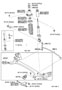 Diagram REAR SPRING & SHOCK ABSORBER for your 2011 TOYOTA COROLLA