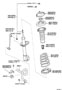 Diagram FRONT SPRING & SHOCK ABSORBER for your 1988 TOYOTA COROLLA