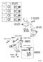 Diagram FRONT AXLE ARM & STEERING KNUCKLE for your 2011 TOYOTA AVALON