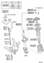 Diagram FRONT SPRING & SHOCK ABSORBER for your 2011 TOYOTA COROLLA Base Sedan 1.8L M/T