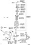 Diagram FRONT SPRING & SHOCK ABSORBER for your 2011 TOYOTA COROLLA S Sedan