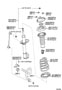 Diagram FRONT SPRING & SHOCK ABSORBER for your 2002 TOYOTA CAMRY LE 2400CC 16-VALVE DOHC EFI, MANUAL , 5-SPEED