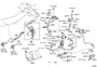 Diagram REAR SPRING & SHOCK ABSORBER for your 1972 TOYOTA