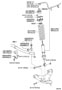 Diagram FRONT SPRING & SHOCK ABSORBER for your 1993 TOYOTA LAND CRUISER