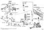 Diagram REAR SPRING & SHOCK ABSORBER for your 2011 TOYOTA COROLLA Base Sedan 1.8L M/T