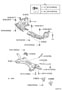 Diagram SUSPENSION CROSSMEMBER & UNDER COVER for your 2003 TOYOTA PRIUS
