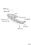 Diagram SUSPENSION CROSSMEMBER & UNDER COVER for your 2012 TOYOTA 4RUNNER