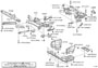 Diagram SUSPENSION CROSSMEMBER & UNDER COVER for your 2014 TOYOTA PRIUS Four Hatchback