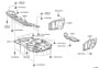 Diagram SUSPENSION CROSSMEMBER & UNDER COVER for your 2012 TOYOTA Prius V Five Wagon