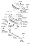 FRONT BUMPER & BUMPER STAY Diagram