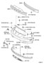 Diagram FRONT BUMPER & BUMPER STAY for your 2014 TOYOTA PRIUS Four Hatchback