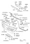 Diagram FRONT BUMPER & BUMPER STAY for your 2011 TOYOTA 4RUNNER