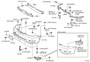 FRONT BUMPER & BUMPER STAY Diagram