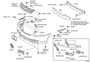 Diagram FRONT BUMPER & BUMPER STAY for your 2005 TOYOTA AVALON LIMITED