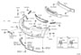 Diagram FRONT BUMPER & BUMPER STAY for your 2006 TOYOTA AVALON XL