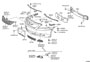 Diagram FRONT BUMPER & BUMPER STAY for your 2000 TOYOTA 4RUNNER