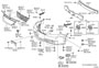 FRONT BUMPER & BUMPER STAY Diagram