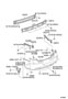 Diagram REAR BUMPER & BUMPER STAY for your TOYOTA CAMRY