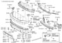 Diagram FRONT BUMPER & BUMPER STAY for your 2008 TOYOTA TUNDRA SR-5