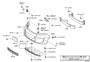 Diagram FRONT BUMPER & BUMPER STAY for your 2014 TOYOTA PRIUS Four Hatchback