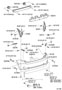 REAR BUMPER & BUMPER STAY Diagram