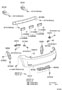 Diagram REAR BUMPER & BUMPER STAY for your 2013 TOYOTA PRIUS