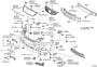 Diagram FRONT BUMPER & BUMPER STAY for your 2005 TOYOTA AVALON LIMITED