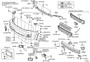 Diagram FRONT BUMPER & BUMPER STAY for your 2008 TOYOTA LAND CRUISER