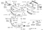 Diagram FRONT BUMPER & BUMPER STAY for your 2003 TOYOTA COROLLA SEDAN, CE