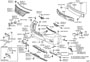 Diagram FRONT BUMPER & BUMPER STAY for your 2000 TOYOTA AVALON XLS