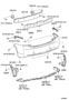 REAR BUMPER & BUMPER STAY Diagram