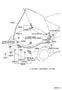 Diagram HOOD LOCK & HINGE for your 2000 TOYOTA TUNDRA