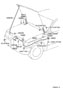 HOOD LOCK & HINGE Diagram