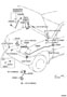 Diagram HOOD LOCK & HINGE for your 2003 TOYOTA TUNDRA