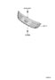 Diagram RADIATOR GRILLE for your 1994 TOYOTA COROLLA SEDAN, DX 1800CC 16-VALVE DOHC EFI, MANUAL , 5-SPEED
