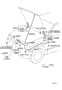 Diagram HOOD LOCK & HINGE for your 1998 TOYOTA TACOMA