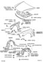 HOOD & FRONT FENDER Diagram