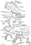 Diagram HOOD & FRONT FENDER for your 2007 TOYOTA TACOMA