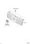 Diagram RADIATOR GRILLE for your 2008 TOYOTA YARIS HATCHBACK 5-DOOR, STANDARD