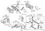 FRONT FENDER APRON & DASH PANEL Diagram