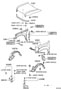 Diagram HOOD & FRONT FENDER for your 2002 TOYOTA TUNDRA