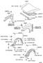 Diagram HOOD & FRONT FENDER for your 2006 TOYOTA AVALON XL